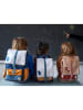 FABELAB Rucksack in Gelb/ Blau/ Weiß - (B)28 x (H)44 x (T)12 cm
