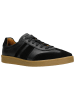 Wojas Leder-Sneakers in Schwarz