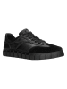Wojas Leder-Sneakers in Schwarz