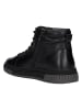 Wojas Leder-Boots in Schwarz