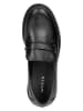 Wojas Leren mocassins zwart