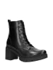 Wojas Leder-Stiefeletten in Schwarz