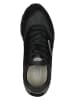 Relaks Leder-Sneakers in Schwarz