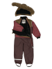 mikk-line Sneeuwpak bruin/rood