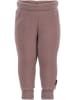 mikk-line Wełniane spodnie w kolorze szaroróżowym