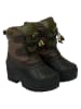 mikk-line Winterboots in Schwarz/ Braun