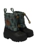 mikk-line Winterboots donkergroen/zwart