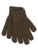 mikk-line 3er-Set: Fingerhandschuhe in Braun/ Beige