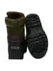 mikk-line Winterboots in Dunkelgrün/ Schwarz