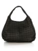 Anna Morellini Leder-Shopper in Schwarz - (B)41 x (H)30 x (T)34 cm