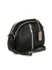 Anna Morellini Leder-Umhängetasche "Desideria" in Schwarz - (B)22 x (H)15 x (T)9 cm