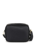 Anna Morellini Leder-Umhängetasche "Berta" in Schwarz - (B)28 x (H)20 x (T)10 cm