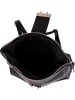 Anna Morellini Leder-Rucksack "Azalea" in Schwarz - (B)30 x (H)31 x (T)11 cm