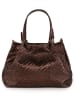 Anna Morellini Leder-Henkeltasche "Eloisa" in Kupfer - (B)38 x (H)28 x (T)16 cm