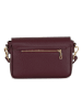 Anna Morellini Leren schoudertas "Terina" bordeaux - (B)24 x (H)16 x (D)6,5 cm