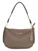 Anna Morellini Leren schoudertas "Pupetta" taupe - (B)30 x (H)20 x (D)12 cm