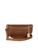 Anna Morellini Leren heuptas "Rufina" camel - (B)30 x (H)18 x (D)9 cm