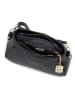Anna Morellini Leren schoudertas "Manfrina" zwart - (B)15 x (H)14 x (D)9 cm