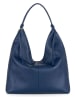 Anna Morellini Skórzana torebka "Samuela" w kolorze niebieskim - 38 x 30 x 10 cm