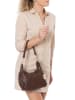 Anna Morellini Leren schoudertas "Savina" bruin - (L)24 x (B)17 x (H)10 cm