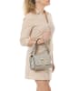 Anna Morellini Leder-Henkeltasche "Giada" in Grau - (B)24 x (H)16 x (T)8 cm