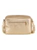 Anna Morellini Leder-Umhängetasche "Pippa" in Gold - (B)25 x (H)16 x (T)6 cm