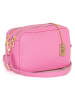 Anna Morellini Leren schoudertas "Pippa" roze - (B)25 x (H)16 x (D)6 cm