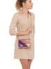 Anna Morellini Leder-Umhängetasche "Bettina" in Bunt - (B)22 x (H)29 x (T)8 cm