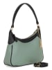 Anna Morellini Skórzana torebka "Sabbatina" w kolorze miętowym - 30 x 20 x 12 cm