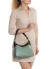 Anna Morellini Skórzana torebka "Sabbatina" w kolorze miętowym - 30 x 20 x 12 cm