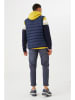 Garcia Doorgestikte bodywarmer donkerblauw