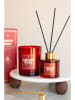 Lucky Bees 3-delige set: luchtverfrisser en geurkaarsen ''Amour Rose''