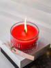 Lucky Bees Duftkerze in Rot - 200 g
