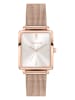Tamaris Quarzuhr in Roségold/ Weiß