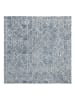 Safavieh Woll-Teppich ''Abstract'' in Blau/ Creme