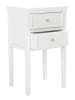 Safavieh Nachttisch in Weiß - (B)42,9 x (H)75,4 x (T)37,3 cm