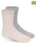 Lemon socks 6er-Set: Socken in Beige/ Grau