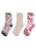 Ted Baker 3er-Set: Socken in Beige/ Rosa