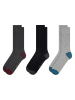 Ted Baker 6er-Set: Socken in Grau/ Schwarz