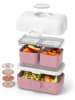 Monbento Lunchbox wit/lichtroze - 800 ml