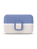 Monbento Lunchbox in Blau/ Creme - 800 ml