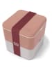 Monbento Lunchbox in Rosa/ Hellgrau - 1,7 l