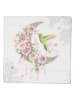 ppd Tafellaken "Hummingbird Moon" wit - (L)33 x (B) 33 cm