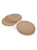 Mikasa 4-delige set: placemats beige - Ø 38 cm