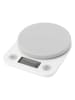 RIG-TIG Keukenweegschaal "Foodie" wit - (B)17 x (H)3,1 x (D)13,5 cm