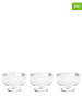 Stelton 3er-Set: Schalen "Pilastro" in Transparent - Ø 11 cm