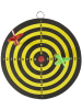 The Concept Factory 2-delige set: dartspellen geel/zwart - Ø 15 cm