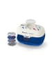 Monbento Snackbox wit/blauw - 600 ml
