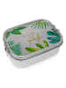 ppd Edelstahl-Lunchbox "Jungle" - (B)16,5 x (H)6 x (T)14 cm