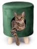 Edco Kattenhuis groen - (H)44 x Ø 35 cm